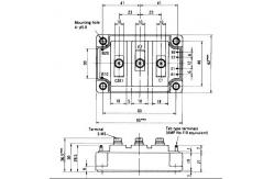 China IGBT Power Module 2DI100M-060 POWER TRANSISTOR MODULE  FUJITSU IGBT Power Module supplier