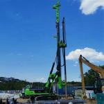 Construction Equipment Hydraulic Pile Driver Machine 230 KN Main Winch Pull Force