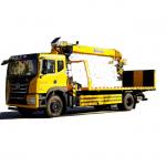 Customized 4X2 Dongfeng 10Tons Tow Trucks Wrecker Truck With Tail Folding Flat Bed Truck for Road Rescue for sale