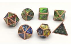 China Polyhedral Tiny Dice Set Lightweight Multipurpose Hand Carved supplier