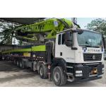 Open Type Hydraulic System 2022 Concrete Pump Truck for Construction 12940ml Displacement Output 120-180m3/h for sale