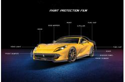 China 8MIL Matte Transparent Car Paint Protection Films pPF coating for car supplier