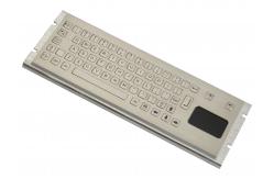 China Small IP65 dynamic vandal proof Industrial Keyboard With Touchpad , short stroke supplier