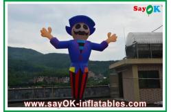 China Inflatable Wind Dancer Advertsing Campaign Inflatable Sky Dancer Single Leg Height 2 - 8M supplier