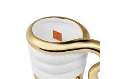 China Ready To Ship In Stock Express Shipping Ceramic Candle Holder With Customized Design supplier
