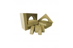 China Toddler To Teen Furniture 14pcs Set Modular Play Sofa Foam Climbing Blocks supplier