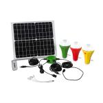 5200mAh 300lum Off Grid Solar Lighting System For Garden for sale