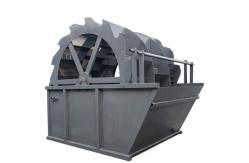 China Electricity Powered 120t/h Capacity M Sand Washing Machine Bucket Wheel Sand Washer supplier