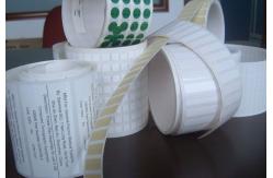 China White Paper Blank Shrink Sleeve Labels Customized Printed In Roll Printer Stickers supplier