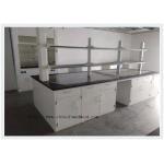 Wear - Resistant Chemical Laboratory Furniture  With Cabinets Off - White Color for sale