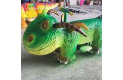 China Customization Amusement Park Dinosaur Playground Equipment Interactive Electric Car supplier