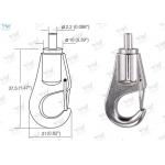 Cable Bottom Exit Brass Cable Gripper / Self Gripping Hook For Picture Hanging System for sale