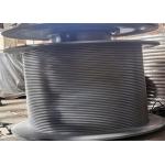 Special Grooved Carbon Steel Wire Rope Winch Drum For Construction Cable Spooling System for sale