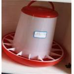 Plastic Poultry Feeder Pan Bucket Water Drinker Farm Equipment Auto 10kg Chicken Feeder for sale