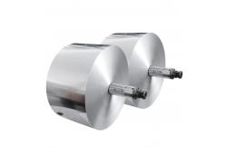 China Customized Logo 12 Micron Aluminium Foil Jumbo Roll for Food Packaging Solutions supplier
