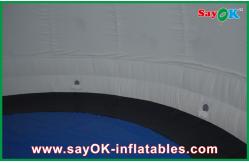 China Black Igloo Giant Inflatable Planetarium Dome Architecture For School Teaching supplier