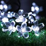 EMC Solar Powered Flower Garden Lights 6W Outdoor Waterproof for sale