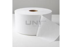 China Fiber Mixed Spunlace Nonwoven Fabric Roll For Face Mask Wet Tissue supplier