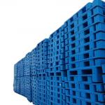 1 Ton Heavy Duty Plastic Pallet Euro Pallet Single Faced with HDPE PP and PE Materials for sale
