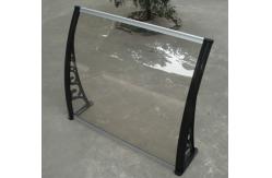 China Plastic or Aluminum Frame Polycarbonate Awning Canopy with CE Certification supplier