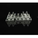 Single Bore Triangular Quartz Microtube Customized Length