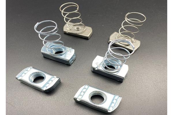Custom Size Electrical Galvanized m6 m8 m10 m12 Unistrut Spring Nuts