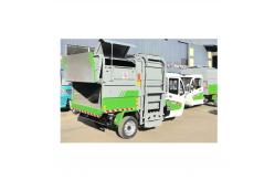 China Six-barrel flatbed truck to transport 6 garbage cans street community supplier