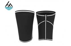 China 7mm Compression Elastic Neoprene Knee Sleeve For Weightlifting Train supplier