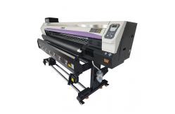China Digital Inkjet H1 Large Format Eco Solvent Printer 1.8m supplier