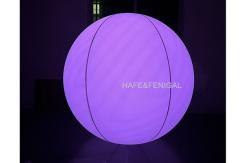 China 1m Purple Interactive LED Balloon Ultimate Concert Lighting Experience supplier