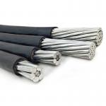 Triplex / Duplex / Quadruplex Service Drop Cable Aluminum Conductor Cable Multi Core for sale