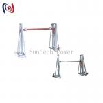 Hydraulic Type Cable Reel Stand High Efficiency Reel Support For Grid Projects​ for sale