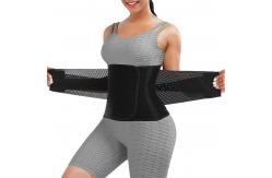 China Detachable Latex Compression Waist Trainer with adjustable Velcro closure supplier