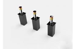 China Flexible Speed Adjustable Automatic Hydraulic Bollard 3-5s A3 Steel supplier