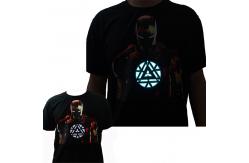 China EL Light Emitting LED Lighting T Shirt Soft Luminous Clothes supplier