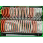 Eco - Friendly 24mm 28g 30g Printable Drinking Straw Wrapping Paper With FDA
