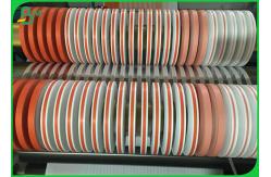 China Eco - Friendly 24mm 28g 30g Printable Drinking Straw Wrapping Paper With FDA supplier
