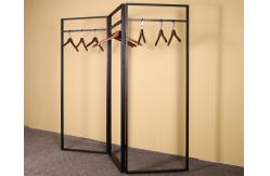 China Customized Design Garment Storage Rack / Industrial Clothing Rack Easy Assemble supplier