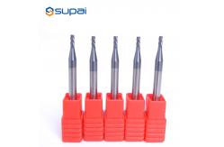 China Solid Carbide Tapered End Mills Long Working Lifespan Eco - Friendly supplier
