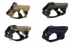China Oem Easy Walking Training Tactical Pet Harness Adjustable Chest Dog Harness supplier
