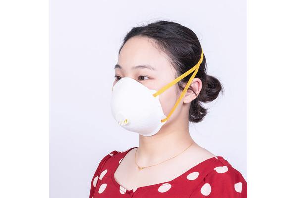 Conical Shape FFP2 Valved Activated Carbon Face Mask