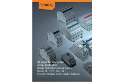China 4 Pole IEC60947 Current Circuit Breaker 30mA Square Indicator Window supplier