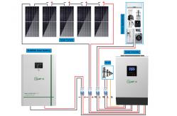 China Solar Energy System Solar Panel System Home Power 5kw 6kw 8kw 10kw supplier
