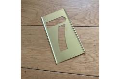 China Letter And Number Brass Interlocking Stencil Custom Shaped supplier