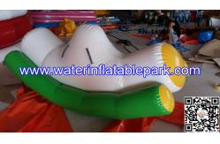 China Blue Funny inflatable Seesaw , Kids Inflatable Water Park 2m - 3m length supplier