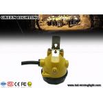 6.8Ah Rechargeable Li - Ion Battery Miners Helmet Lamp With 15000Lux Brightness