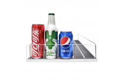 China Fridge Freezer Grocery Store Cold Beverage Cans Gravity Feed Roller Shelf supplier