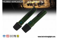 China 18650 Li ion battery Explosion Proof Led Flashlight Cree bulb rechargeable lighting supplier