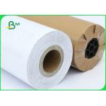 70gsm 80gsm CAD Inkjet Plotter Paper Roll Size A1 A0 For Drawing for sale