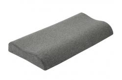 China 50D Density Infant Head Shaping Memory Foam Pillow Ergonomic Breathable Soft Velvet supplier